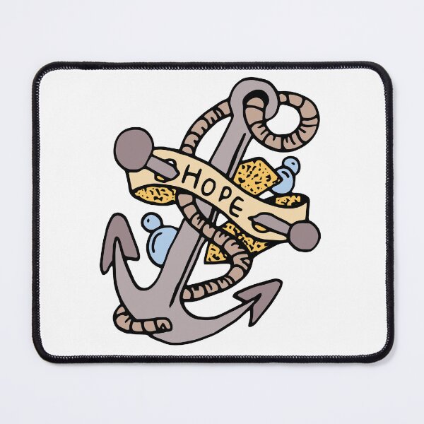Item preview, Hope Anchor - Traditional tattoo designed and sold by 86Gaz.