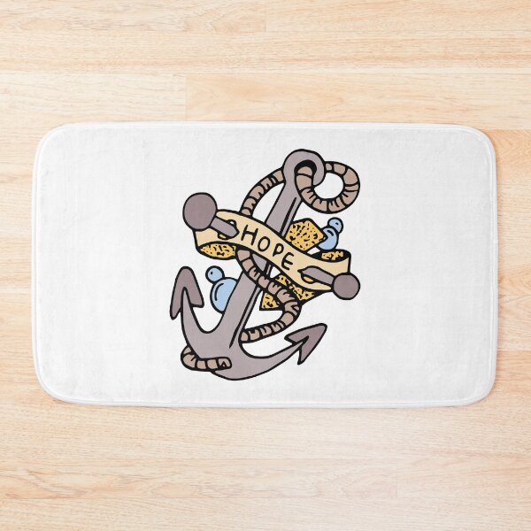 Item preview, Hope Anchor - Traditional tattoo designed and sold by 86Gaz.