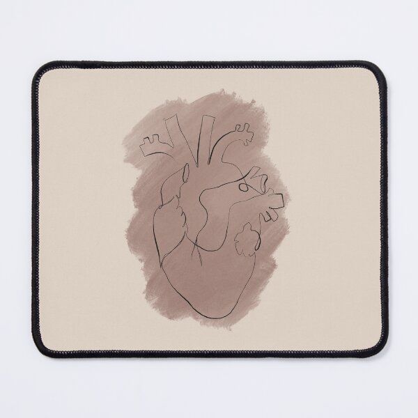 Item preview, Single Line Art Heart designed and sold by melmin-studio.