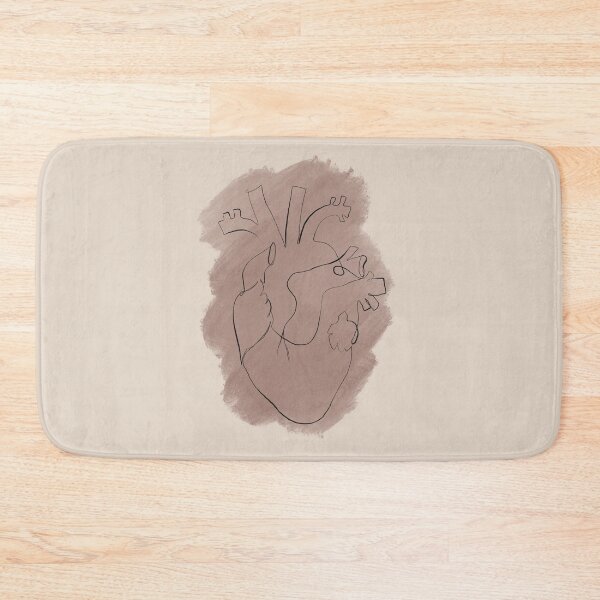 Item preview, Single Line Art Heart designed and sold by melmin-studio.