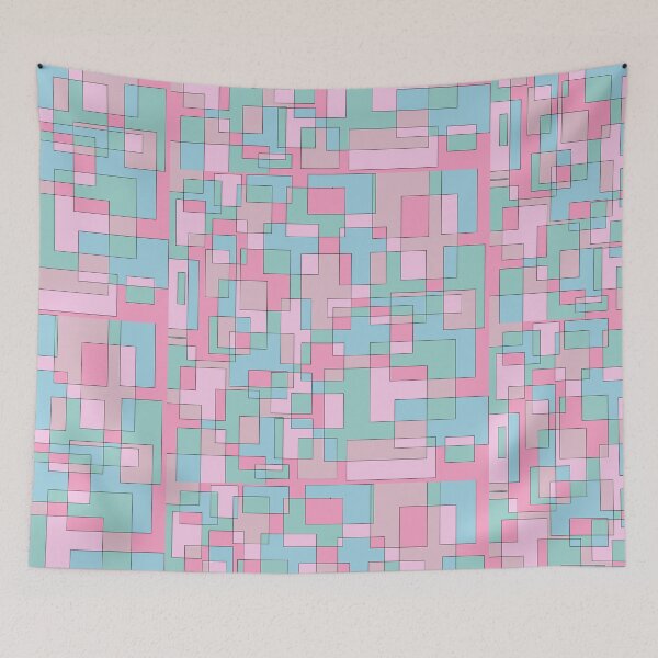 Item preview, Pastel square designed and sold by detalheseartes.