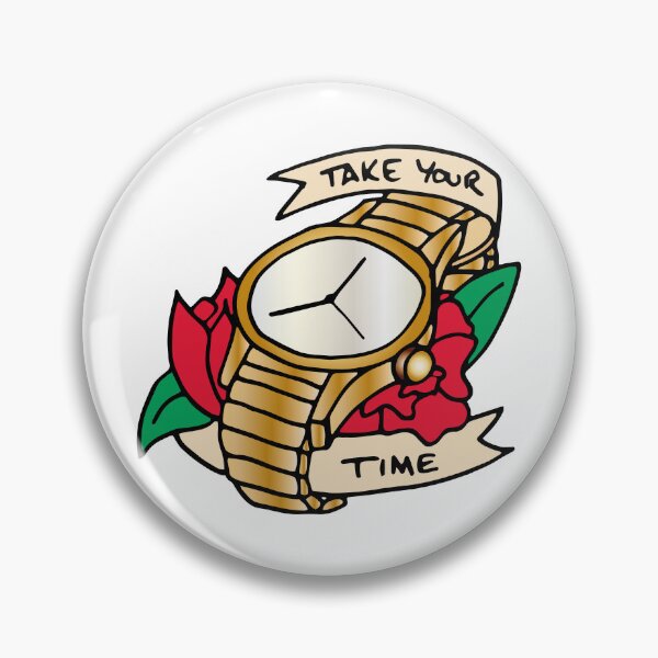 Item preview, Take your time - Traditional tattoo designed and sold by 86Gaz.