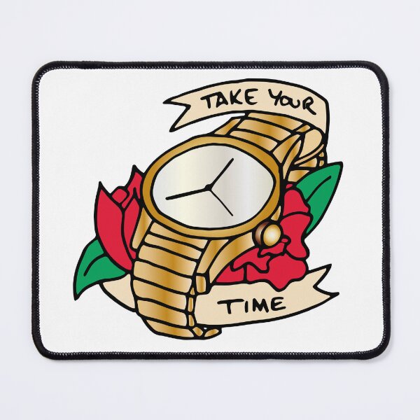Item preview, Take your time - Traditional tattoo designed and sold by 86Gaz.