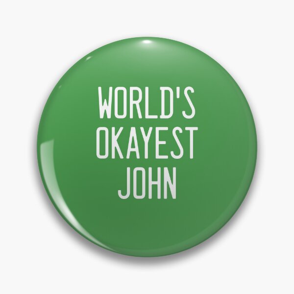 Item preview, World's Okayest John designed and sold by TimespunThreads.
