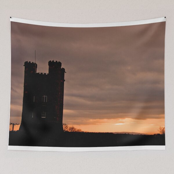 Item preview, Broadway Tower Sunset Cotswolds Worcestershire UK designed and sold by AndyEvansPhotos.