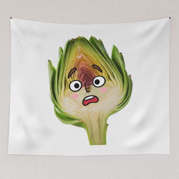 Item preview, Artichoke Funny Face  designed and sold by Javamba.