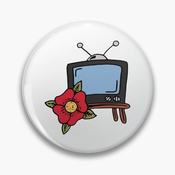 Item preview, TV fanatic - Traditional tattoo designed and sold by 86Gaz.