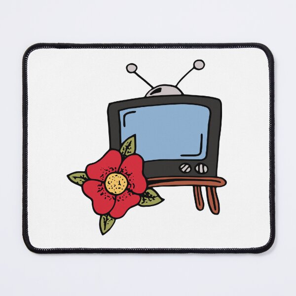 Item preview, TV fanatic - Traditional tattoo designed and sold by 86Gaz.