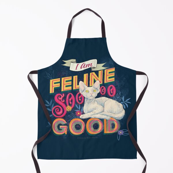 Item preview, Feline So Good original illustration designed and sold by Vixterina.