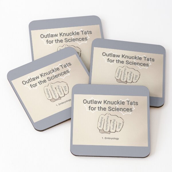 Item preview, Outlaw Knuckle Tats for the Sciences: Embryology designed and sold by Super-Pinhead.