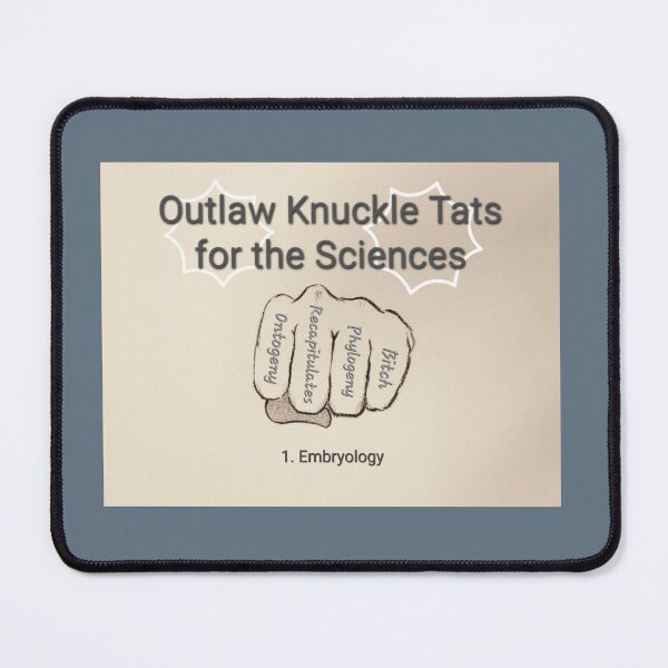 Item preview, Outlaw Knuckle Tats for the Sciences: Embryology designed and sold by Super-Pinhead.
