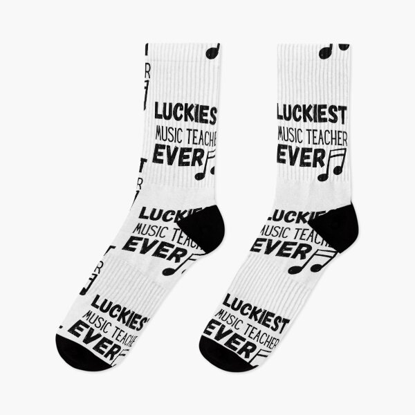 Item preview, Luckiest Music Teacher designed and sold by BookOfE.