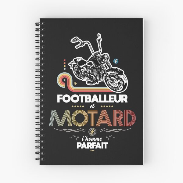 Item preview, Footballer and biker the perfect man designed and sold by lepetitcalamar.
