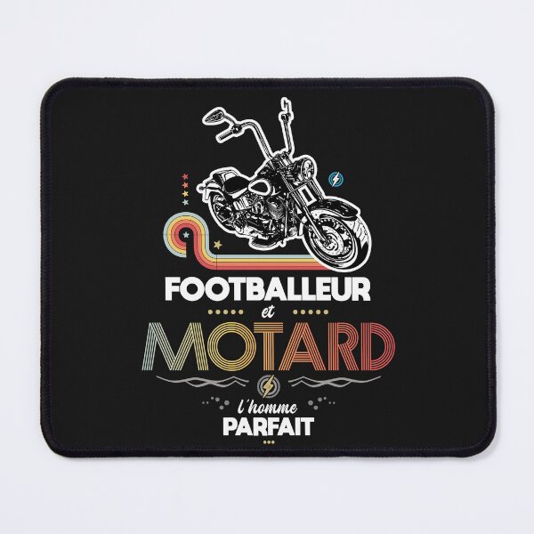 Item preview, Footballer and biker the perfect man designed and sold by lepetitcalamar.