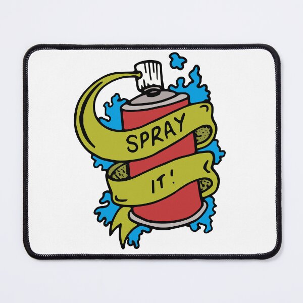 Item preview, Spray it grafitti - Traditional tattoo designed and sold by 86Gaz.