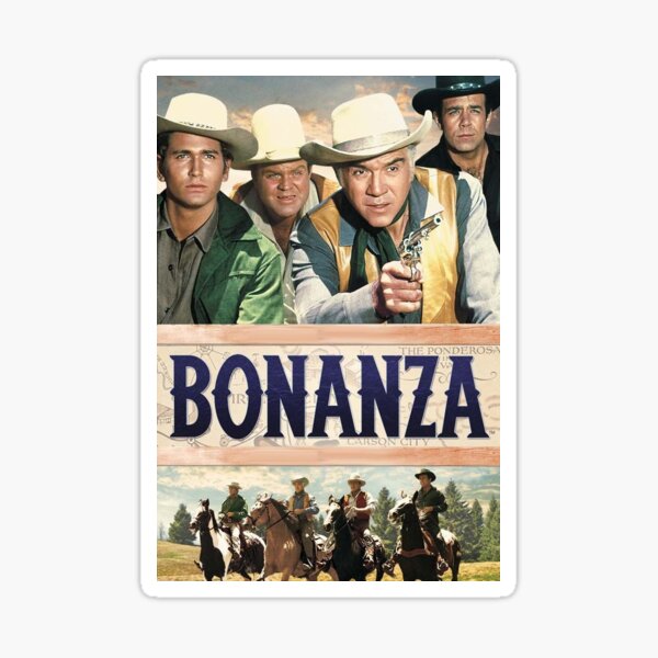 Bonanza Sticker Sticker