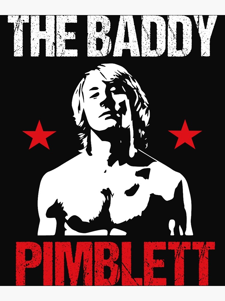 The Paddy Pimblett Paddy The Baddy Poster By Newestzone204 Redbubble