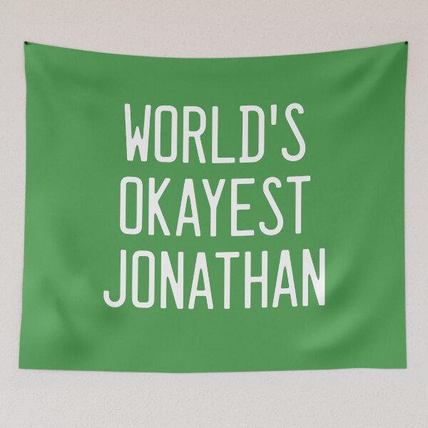 Item preview, World's Okayest Jonathan designed and sold by TimespunThreads.