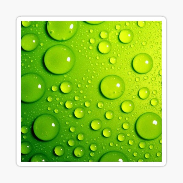 Waterdrops Sticker