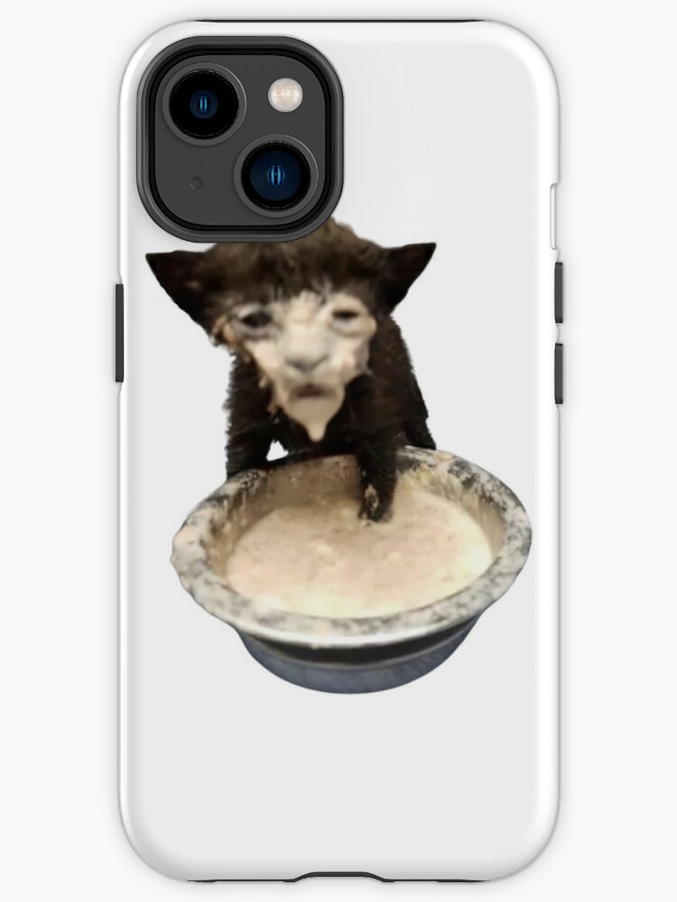  iPhone 14 Big Floppa Meme Cat Case : Cell Phones & Accessories