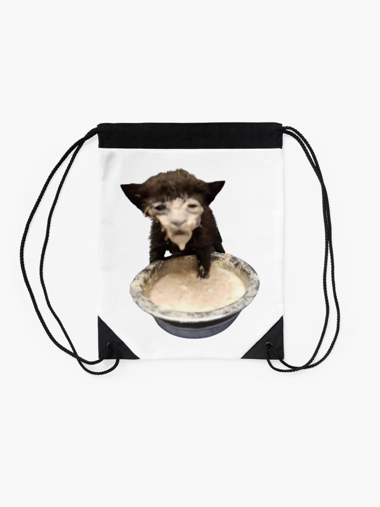 Cat in Milk Meme (Cursed Milk Cat) Cap for Sale by fomodesigns