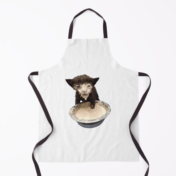 Item preview, Cat in Milk Meme (Cursed Milk Cat) designed and sold by fomodesigns.