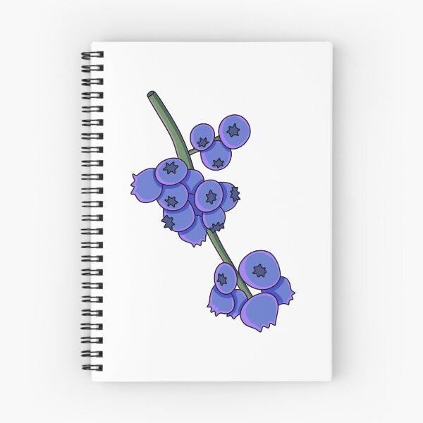 Item preview, Cartoon blueberries  designed and sold by ValeryFlame.