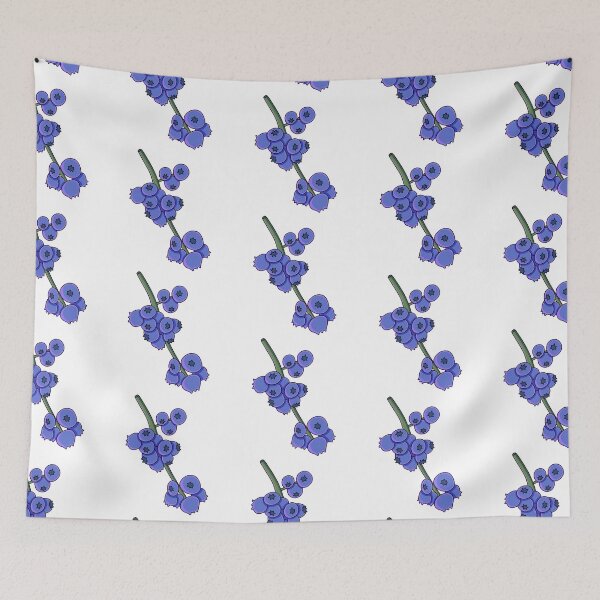 Item preview, Cartoon blueberries  designed and sold by ValeryFlame.