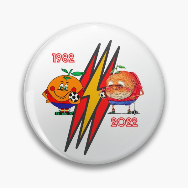 Item preview, orange soccer world cup 82 designed and sold by MirallesDiGital.