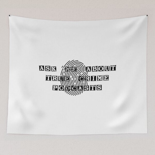 Item preview, Ask Me About True Crime Podcasts  designed and sold by charaf19.