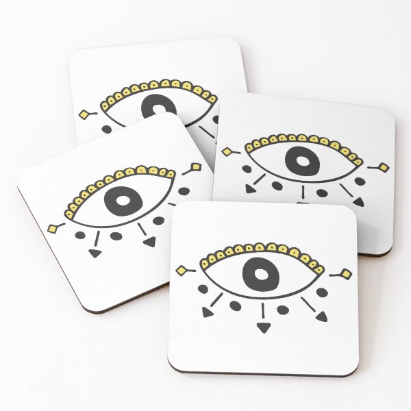 Item preview, Black Evil Eye Royal "Poder" designed and sold by Mystikaa.
