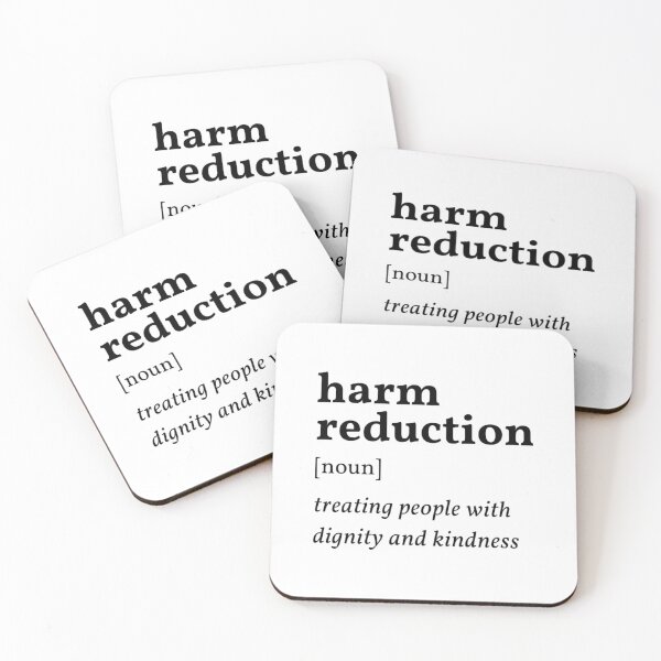 Item preview, Harm Reduction Definition    designed and sold by SmokeWorks.