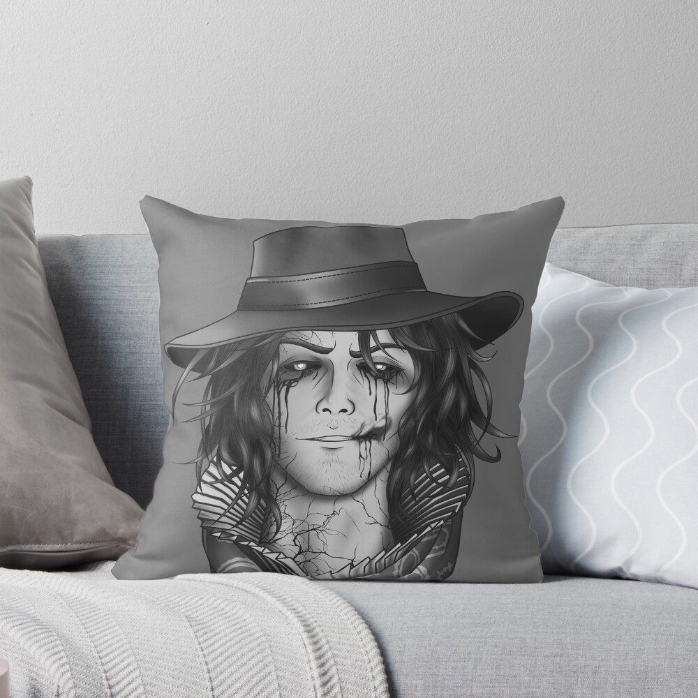 Item preview, Throw Pillow designed and sold by BloodRedJester.