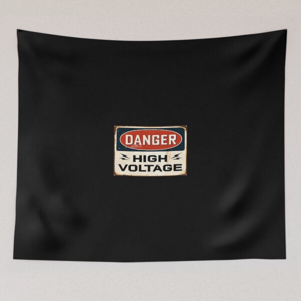 Item preview, Danger High Voltage Design - Vintage / Retro Danger designed and sold by lookupcare.