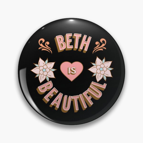 Item preview, Beth is Beautiful - First Names - Birthday Gifts - Alliteration Fans designed and sold by epicthoughts.