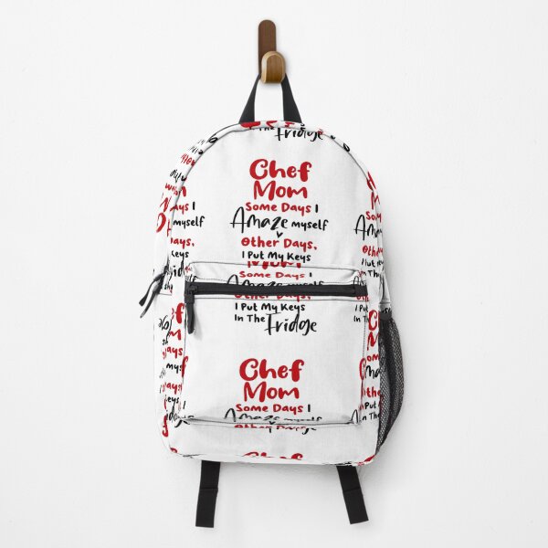 Item preview, Chef Mom Some Days I Amaze Myself Other Days I Put My Keys In The Fridge Mothers Day Birthday Cooking Chef designed and sold by EasyPrintGift.