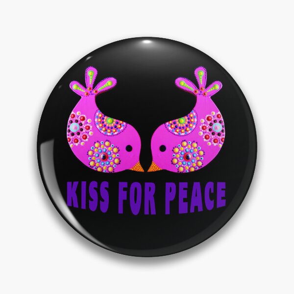 Item preview, Peace kissing birds designed and sold by Tito Victoriano.