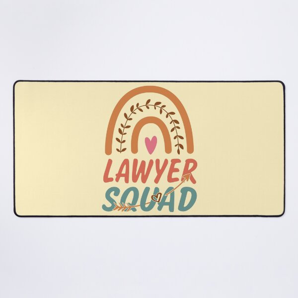 Item preview, Lawyer Squad Rainbow Quote Gift Idea For Men and Womens - Funny Lawyer designed and sold by Mmmm3344.