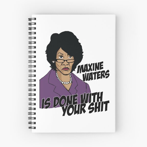 Item preview, MAXINE WATERS IS DONE WITH YOUR SHIT designed and sold by nerd-girl-art.