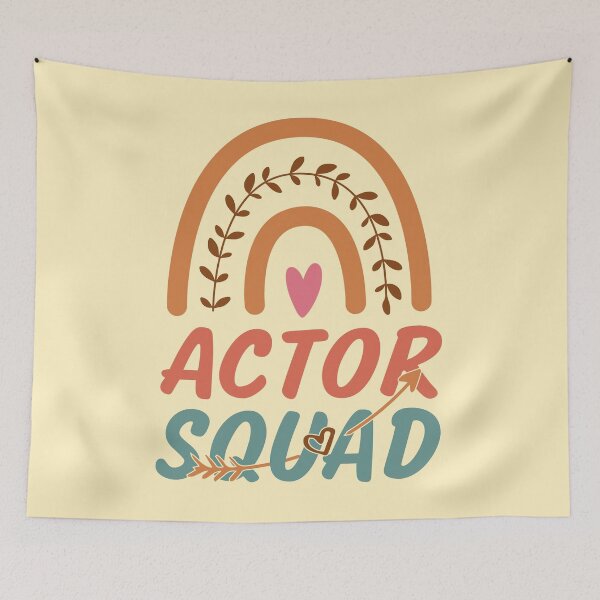 Item preview, Actor Squad Rainbow Quote Gift Idea For Men and Womens - Funny Actor designed and sold by Mmmm3344.