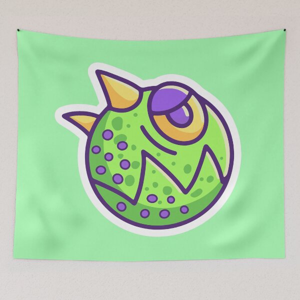 Item preview, Ugly Green Monster Design designed and sold by Goba Bali Studio.