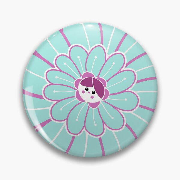 Item preview, Kawaii cute flower fairies blooms seamless pattern designed and sold by AleFairyland.