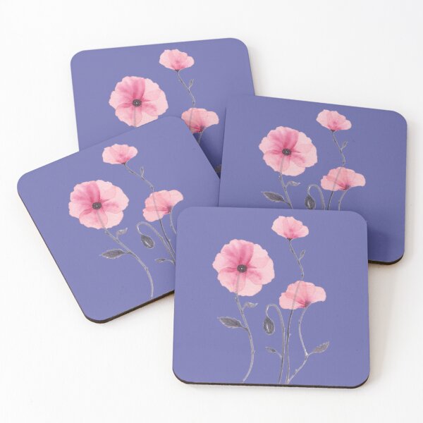 Item preview, Veri Peri Watercolor Poppies designed and sold by Sershni.