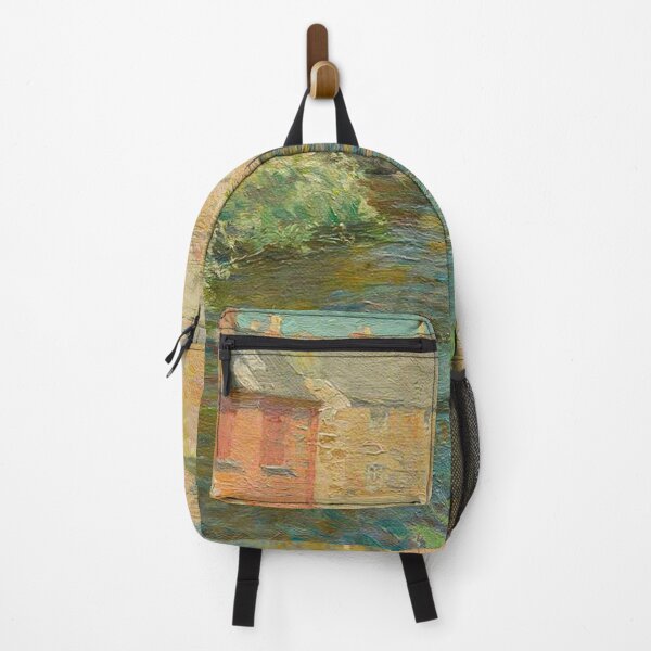 Artikelvorschau, Bridge over a river beautiful painting entworfen und verkauft von Vintage Designs +.