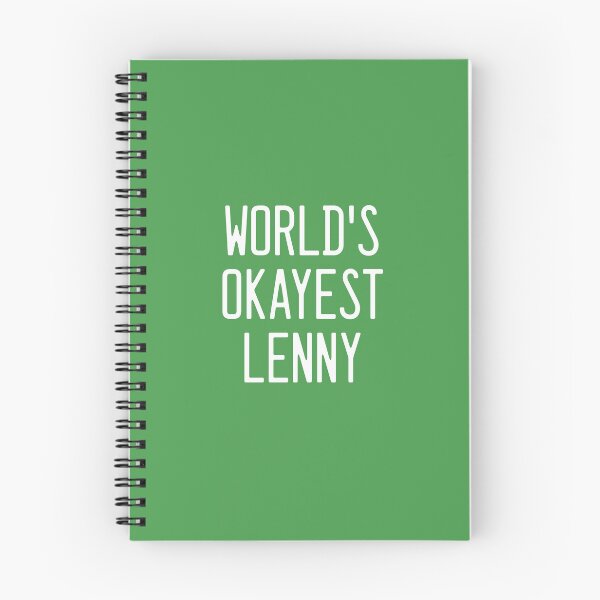 Item preview, World's Okayest Lenny designed and sold by TimespunThreads.