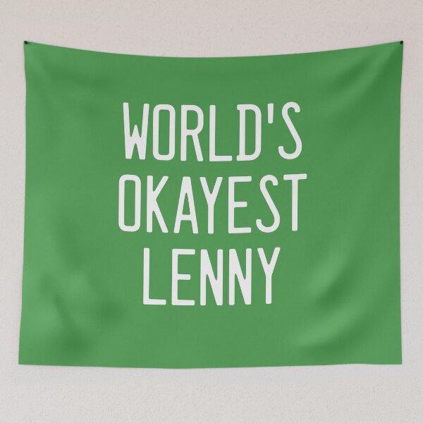 Item preview, World's Okayest Lenny designed and sold by TimespunThreads.