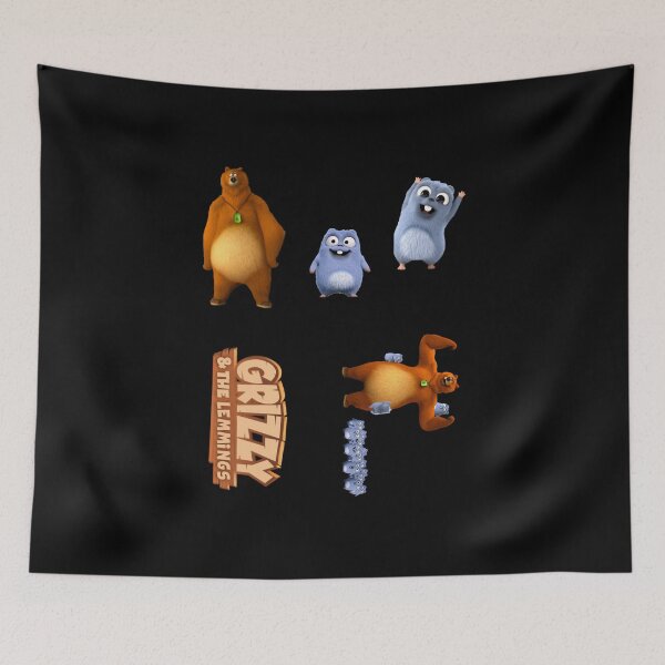 Item preview, Mens Womens Grizzy And Lemmings Funny Kids Gift Cartoon Funny Fans designed and sold by Lonniefisher456.