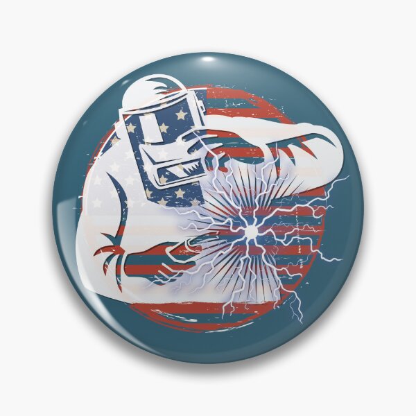 Item preview, Welder American Flag USA designed and sold by calalassy.