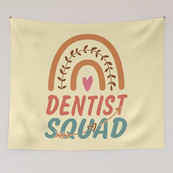 Item preview, Dentist Squad Rainbow Quote Gift Idea For Men and Womens - Funny Dentist designed and sold by Mmmm3344.
