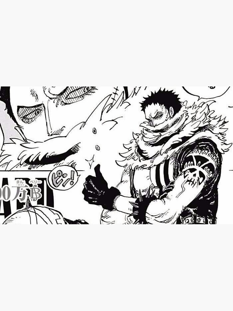 Charlotte Katakuri - One Piece Manga Panel color version Sticker